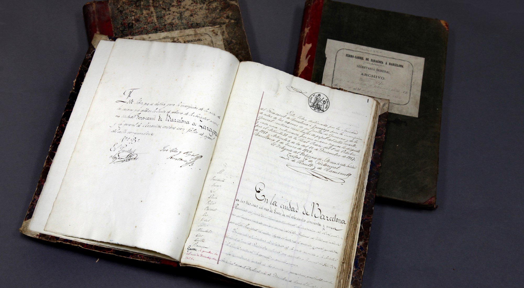 Libros de actas de antiguas compañías ferroviarias y guías de horarios, nuevos contenidos accesibles en Docutren Libros de actas de antiguas compañías ferroviarias y guías de horarios, nuevos contenidos accesibles en Docutren